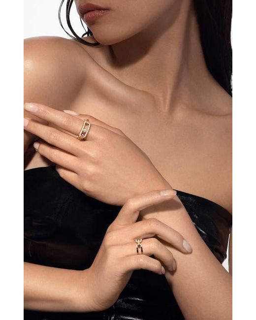 Messika Metallic Move Link Ring