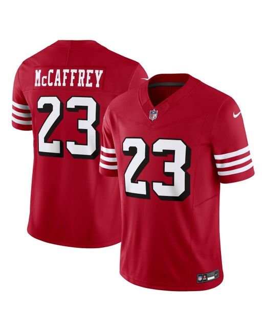 Nike Red Christian Mccaffrey Scarlet San Francisco 49ers Vapor F. U.s. E. Limited Jersey At Nordstrom for men