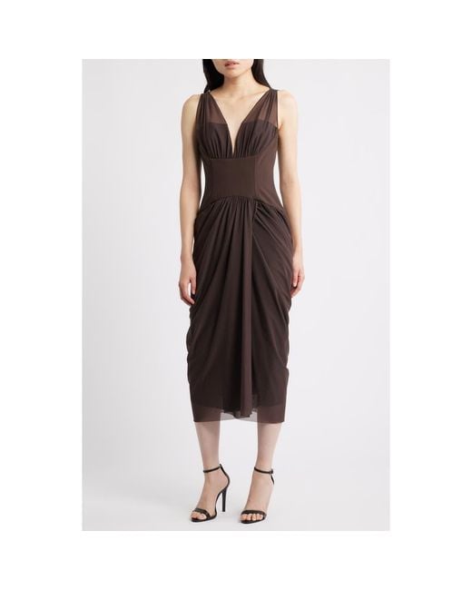 womens brown velvet dress Women Golden Brown Velvet Robe, Elegant Robe for Bridal Party and Cocktail 34 main image 1