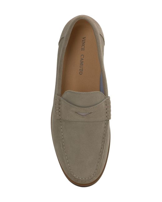 Vince Camuto Brown Wynston Penny Loafer for men