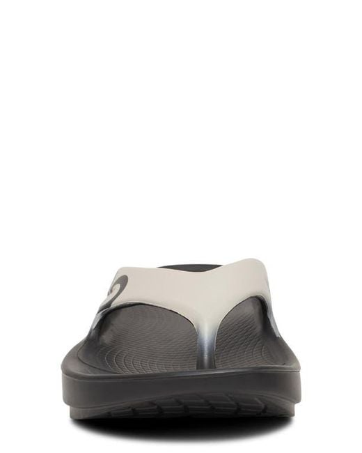 OOFOS Black Ooriginal Flip Flop for men