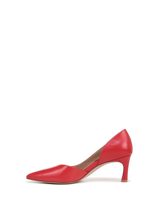 27 EDIT Naturalizer Red Faith Half D'orsay Pointed Toe Pump
