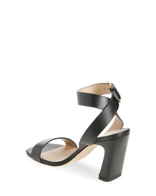 Stuart Weitzman Metallic Sai Ankle Strap Sandal