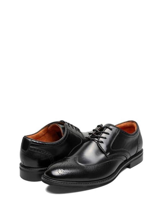 Stacy Adams Black Bennett Longwing Derby for men