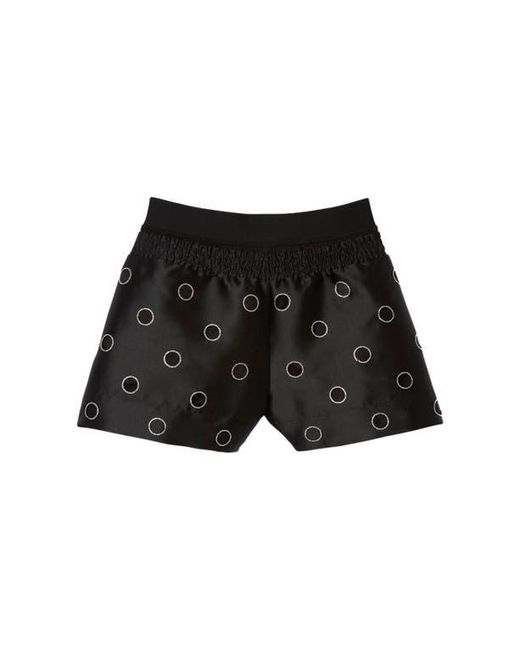 Sandro Blue Rhinestone Shorts