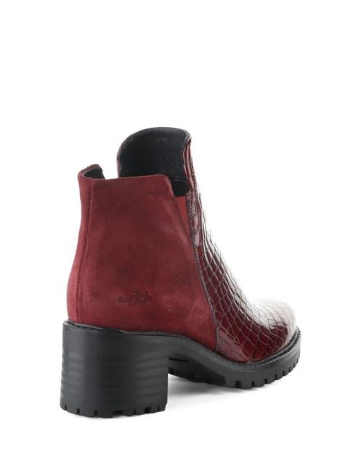 Bos. & Co. Purple Inara Bootie