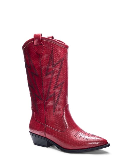 Dirty Laundry Red Josea Cowboy Boot