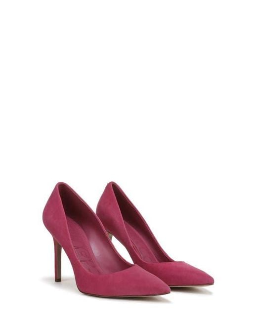 Sam Edelman Purple Hazel Pointed Toe Pump