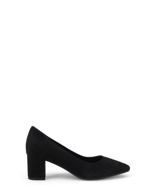 Aquatalia Black Kari Weatherproof Pointed Toe Pump
