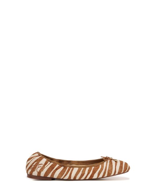 Sam Edelman Brown Felicia Flat - Wide Width Available