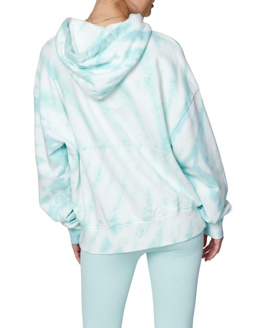 Spiritual Gangster Phoebe Spread Kindness Oversize Hoodie in Blue | Lyst