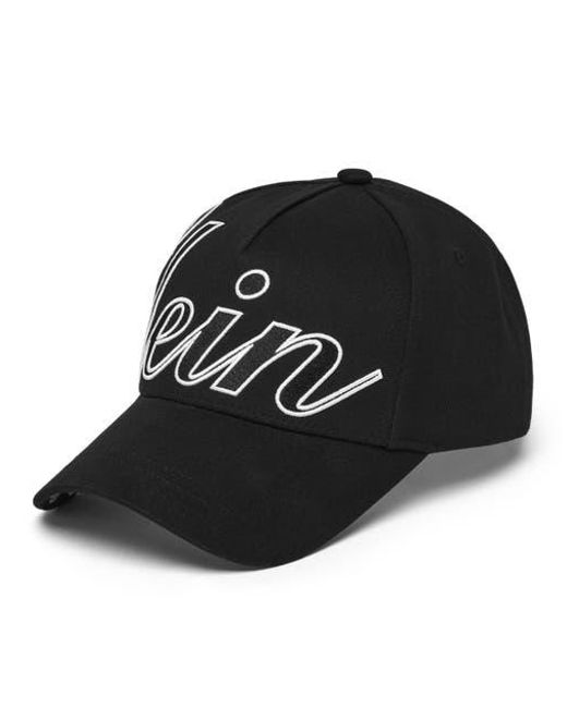 Philipp Plein Black Baseball Cap