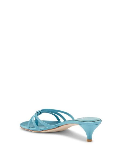 Jeffrey Campbell Blue Doretta Kitten Heel Flip Flop