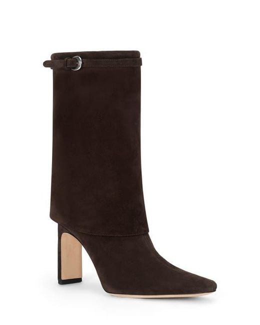 Staud Brown Wally Foldover Boot