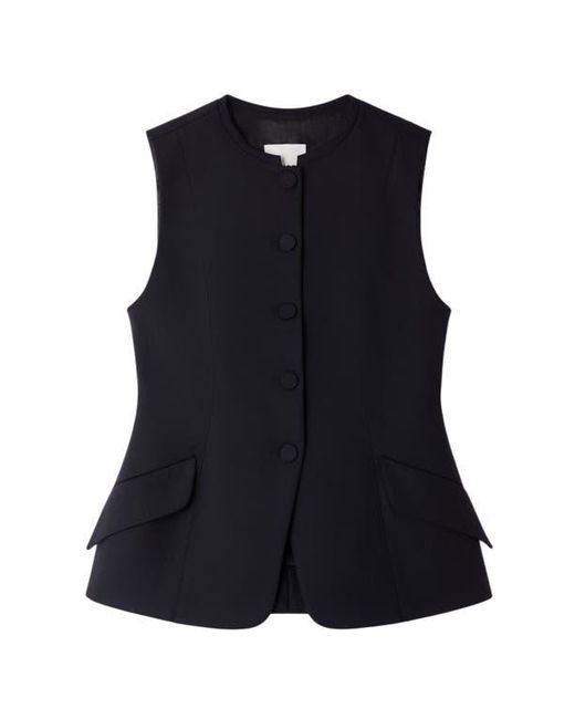 Sandro Black Peplum Jacket