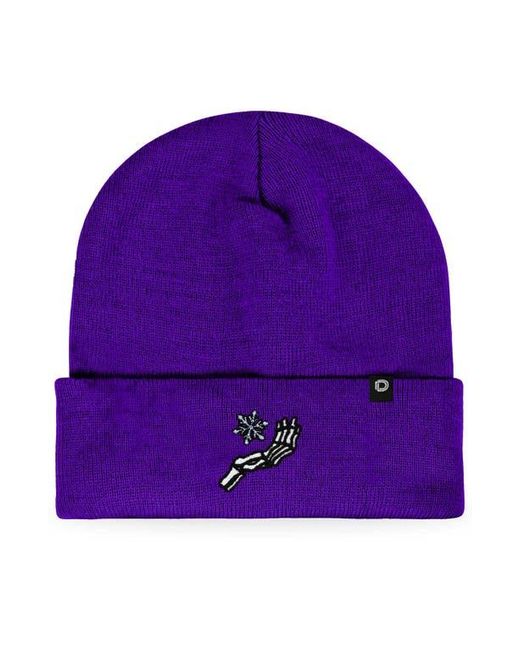 Alix Purple Chill Touch Beanie for men