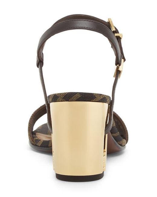Fendi Multicolor Delfina Sandal