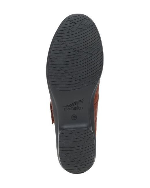 Dansko Brown Collette Mary Jane Pump
