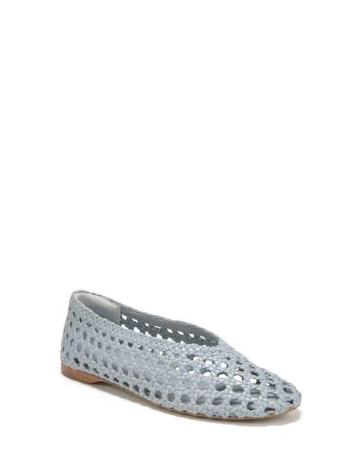 Sam Edelman White Shira Knotted Flat