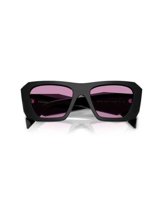 Prada Pink 53Mm Square Sunglasses