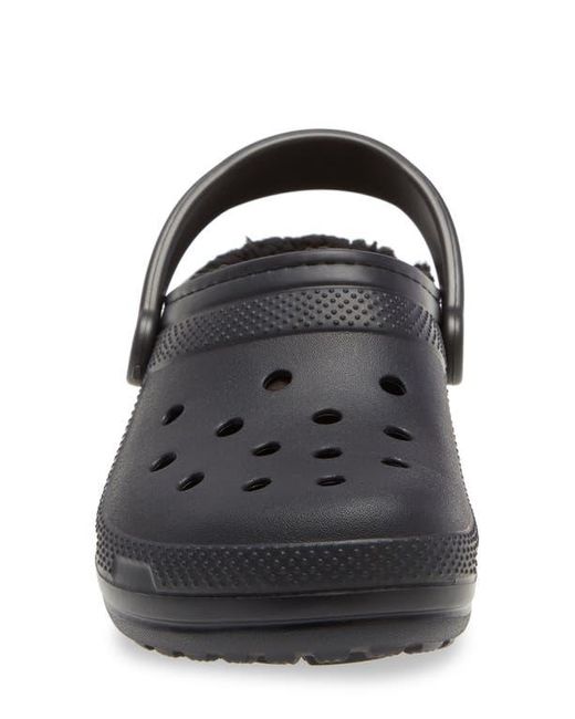 CROCSTM Black Classic Lined Slipper
