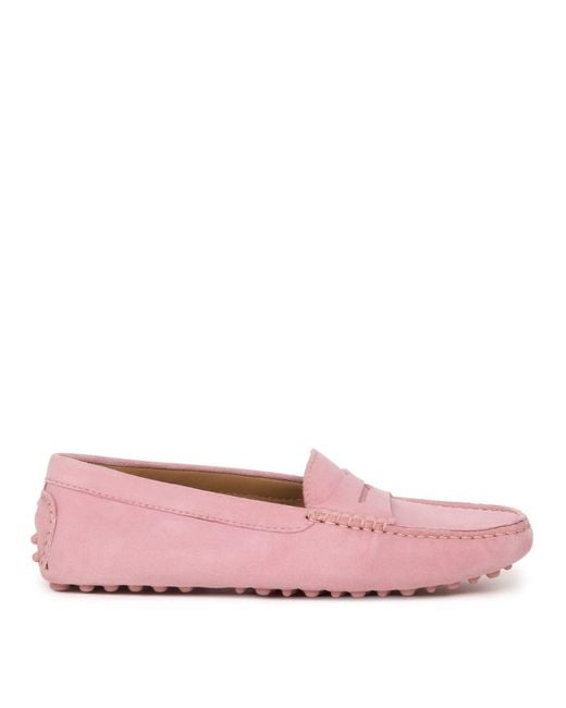 Bobbies Pink Emma Loafers & Derbies