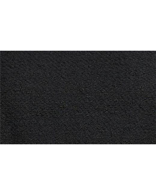 Oscar de la Renta Black Sleeveless Cotton Blend Tweed Dress