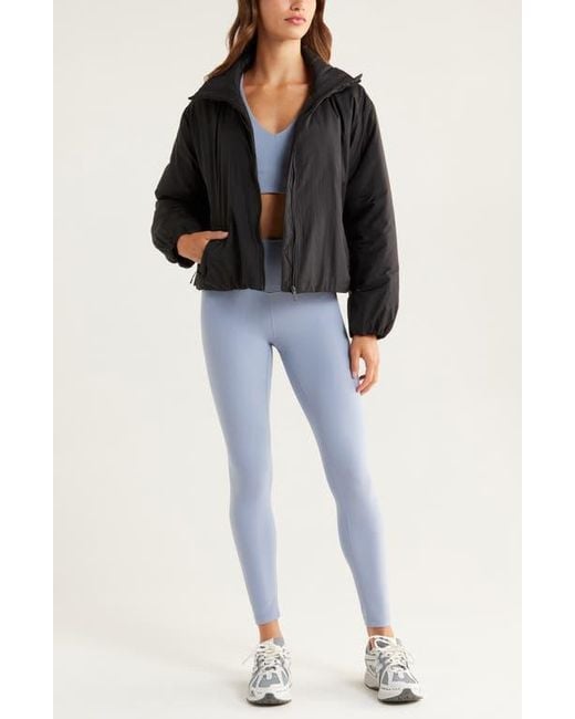Zella Black Elevate Insulated Jacket