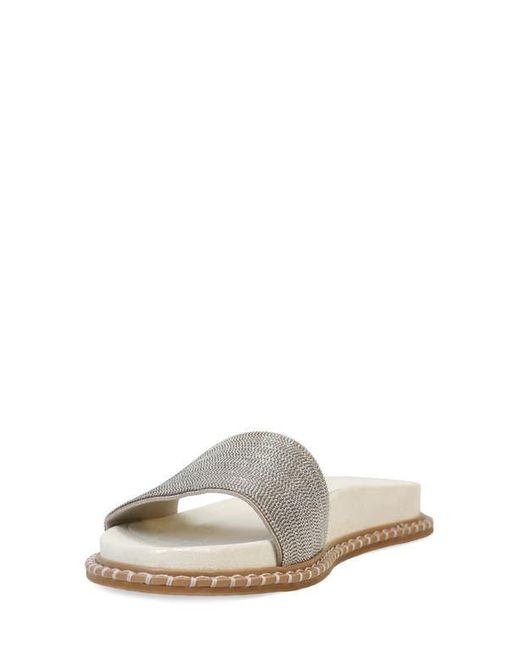 Pelle Moda Gray Nyra Slide Sandal