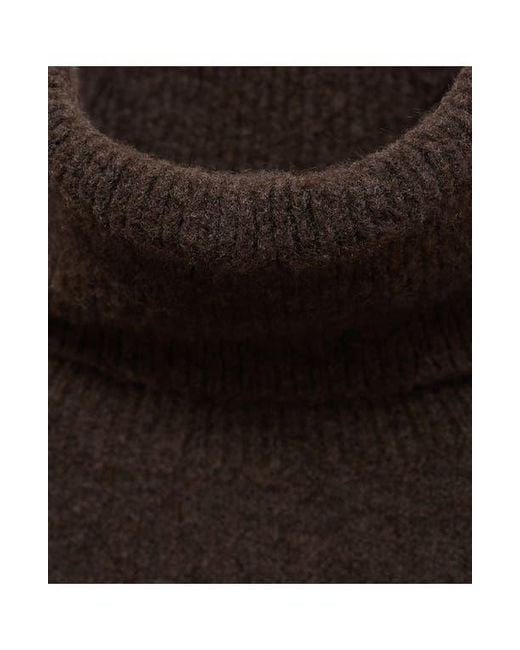 Mango Brown Turtleneck Sweater