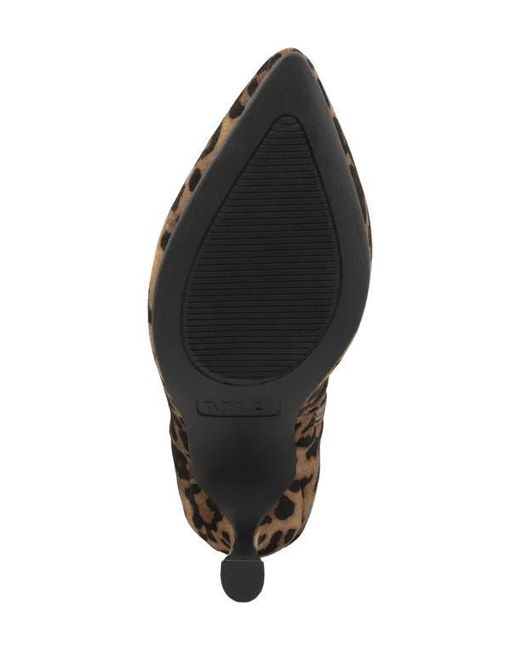 MIA Brown Ediva Pointed Toe Bootie