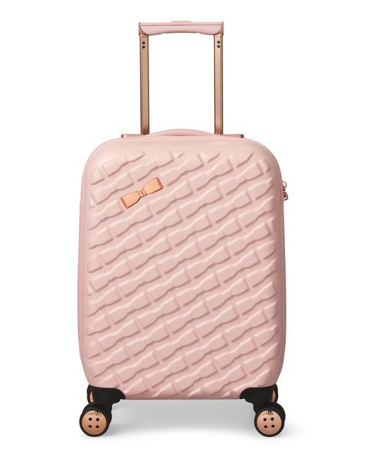Ted Baker Belle 21inch Spinner Carryon in Pink Lyst