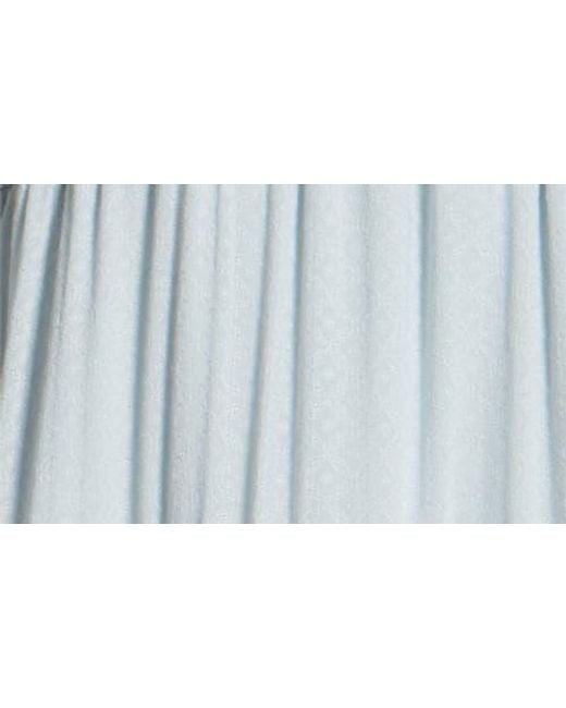 BP. Blue Ruffle Trim Minidress