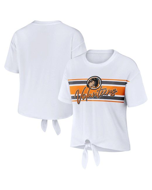 WEAR by Erin Andrews Women's WEAR by Erin Andrews Heather Gray Miami  Dolphins Cropped Raglan Throwback V-Neck T-Shirt