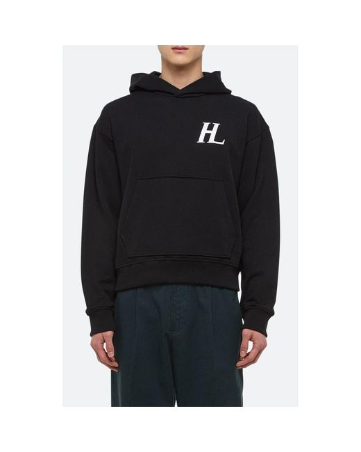 Helmut Lang Black Capsule Logo Graphic Hoodie for men