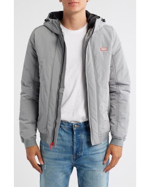 Hunter Gray Horley Hooded Water Resistant Ripstop Jacket for men