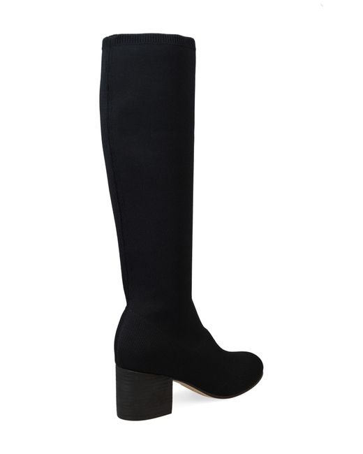 Eileen Fisher Ophelia Knit Tall Boot in Black Lyst