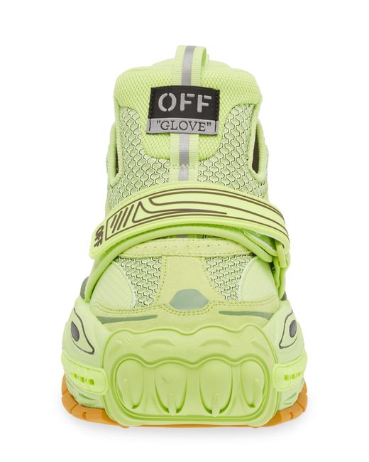 Off-White c/o Virgil Abloh Green Glove Slip-on Sneaker for men