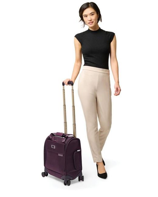 Briggs & Riley Purple Baseline Cabin Spinner Carry-On Bag for men