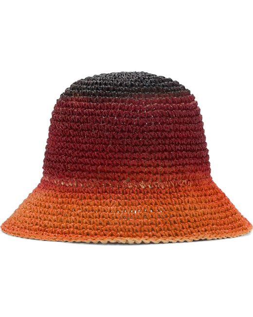 Mango Red Gradient Bucket Hat