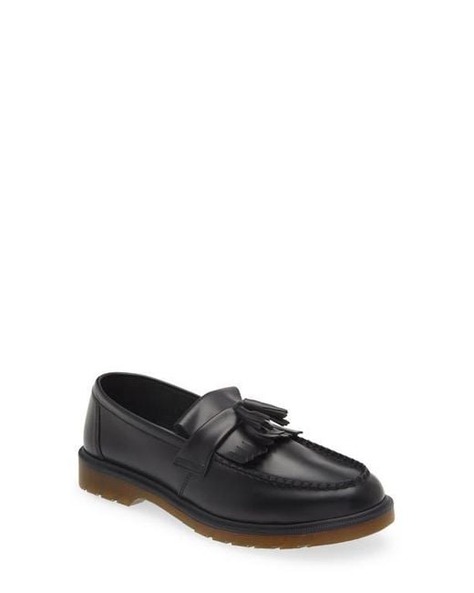 Dr. Martens Black Adrian Tassel Loafer for men