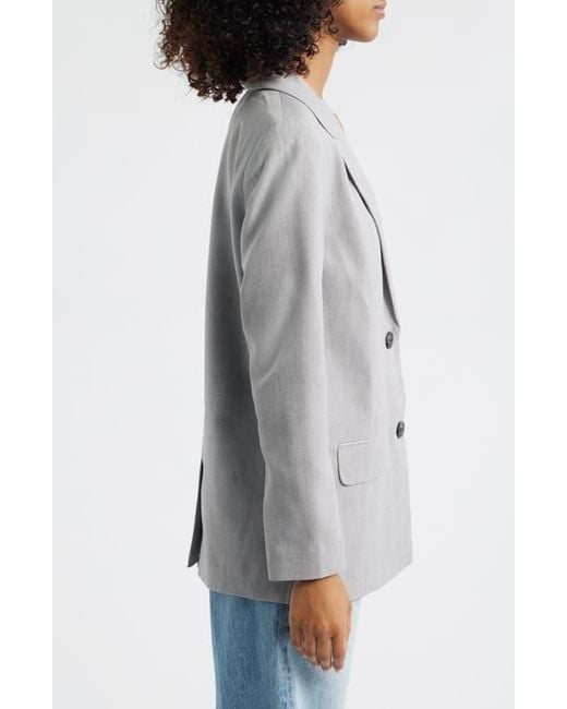 Friends Like These Gray Peak Lapel Blazer
