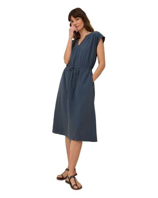 pact wrap dress Women's Organic Cotton Fit & Flare Faux Tiered skirt Timeless plaid meets sustainable comfort.