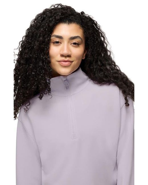 Prana Purple Shea Half Zip