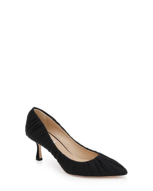 Badgley Mischka Black Verity Pointed Toe Pump