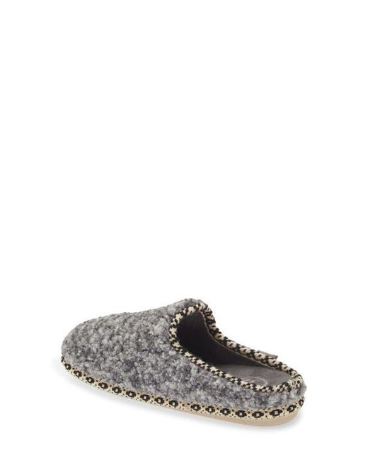 Toni Pons Gray Contrast Trim Slip-On Slippers