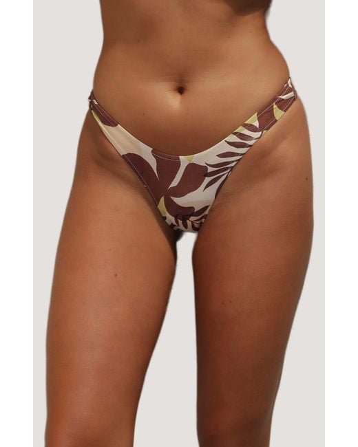 Stone Fox Brown Luka Bikini Bottoms