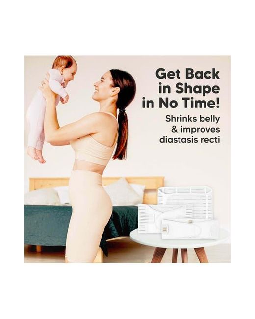 KeaBabies Blue Revive 3-In-1 Postpartum Recovery Support Belt