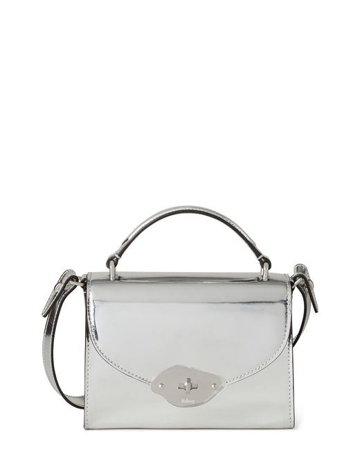 Mulberry Small Lana Top Handle Crossbody Bag in Metallic Lyst