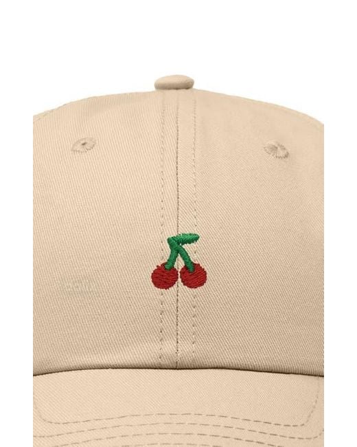 Alix Natural Lil Cherry Dad Cap
